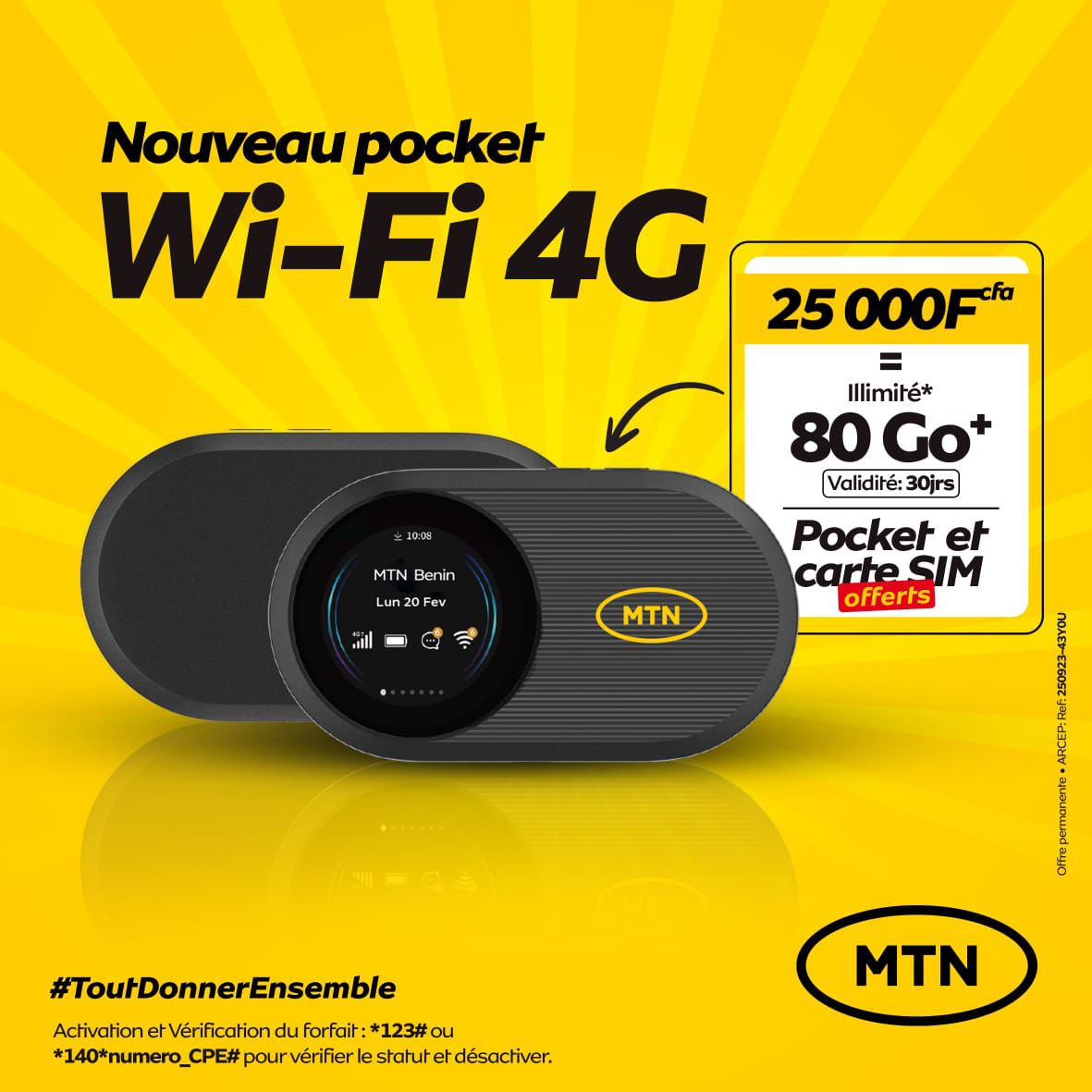 Pocket WIFI MTN – MIFI 4G