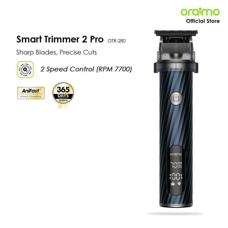 Oraimo SmartTrimmer 2 Pro Tondeuse puissante de 7000 PRM